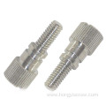 High quality customised Knurled Flat Head Thumb Screw